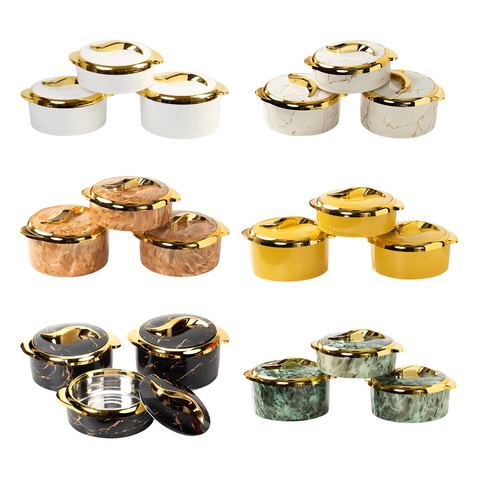 Food Snacks For Picnic - 3 Pieces Insulated Food Container Reusable