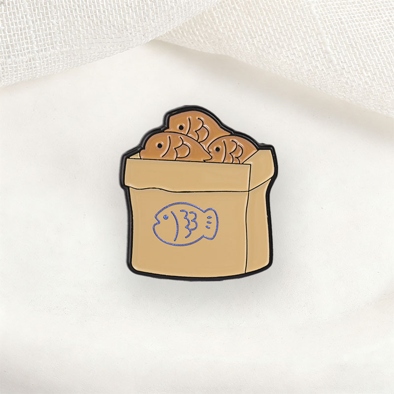 Zinc Food Snacks - Cute Paper Bag Full of Taiyaki