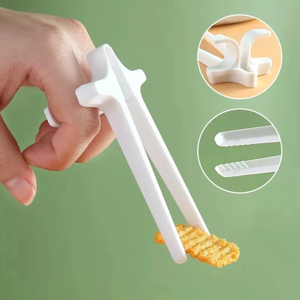 Food Snacks To Eat - 1PC Plastic Finger Snack Chopsticks Hands-Free