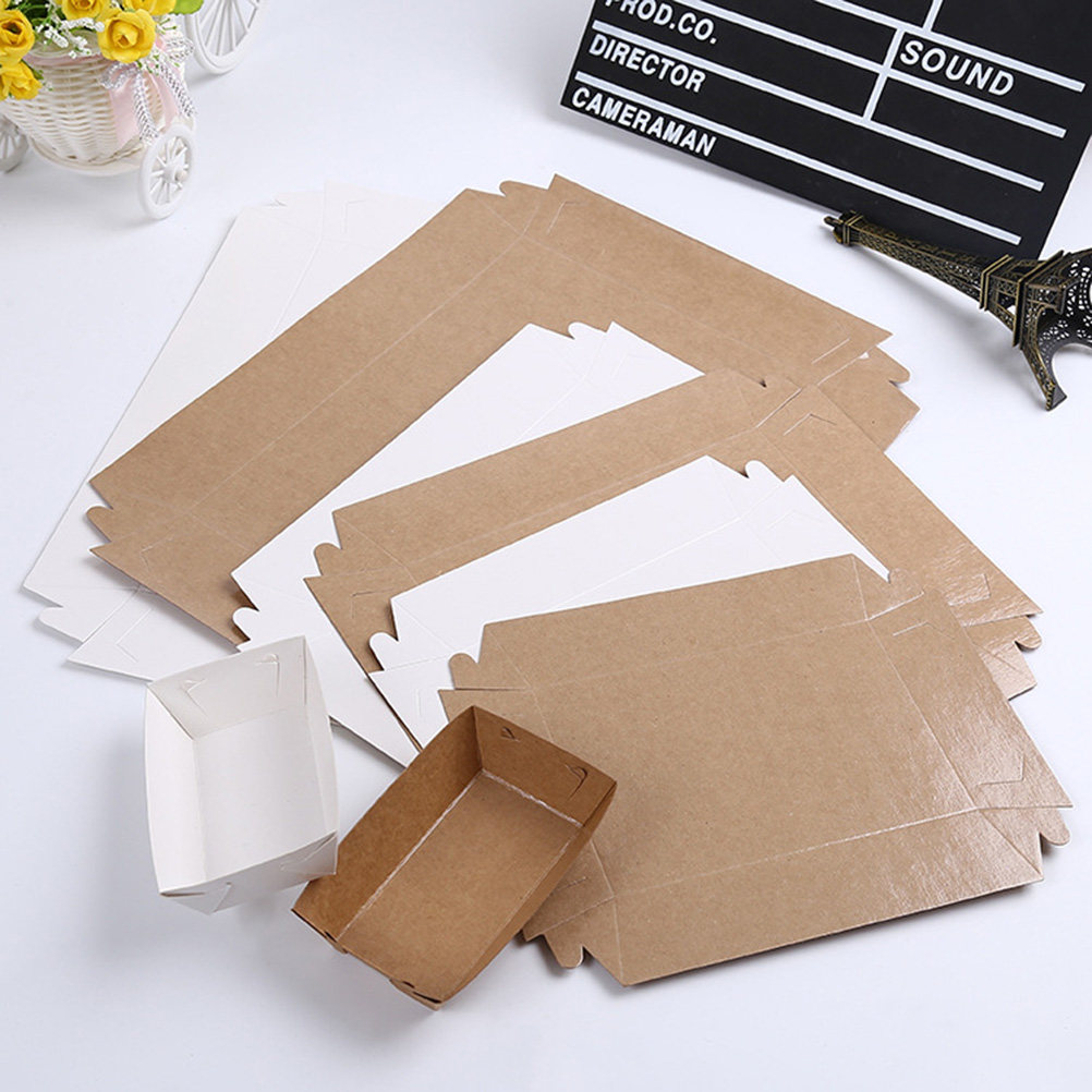 30Pcs Boat Shaped Disposable P - Food Snacks To Eat ulasan dan harga