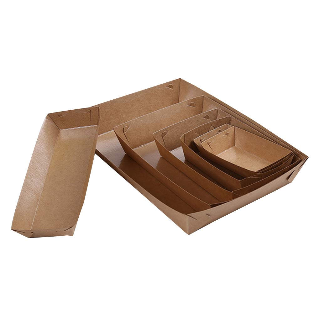 30Pcs Boat Shaped Disposable P - Food Snacks To Eat ulasan dan harga