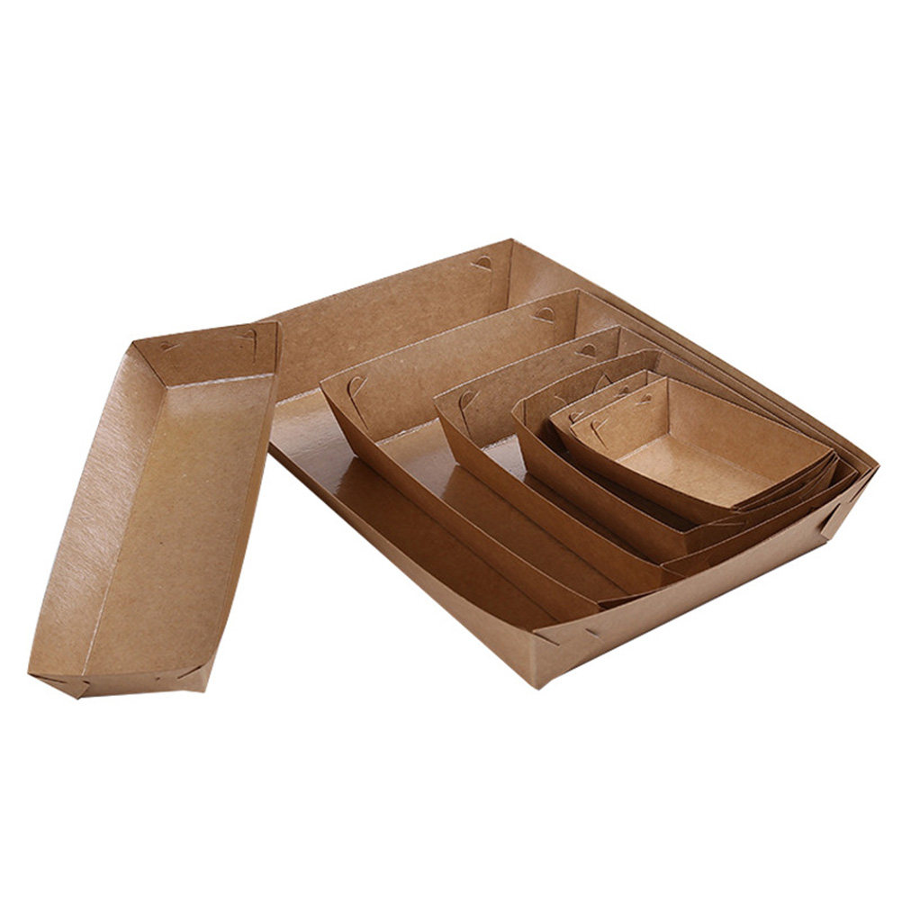 30Pcs Boat Shaped Disposable P - Food Snacks To Eat ulasan dan harga