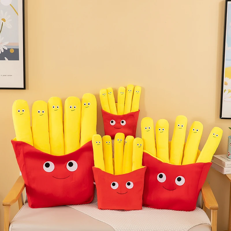 French Fries Hamburger Plush T - Foody Snacks ulasan dan harga
