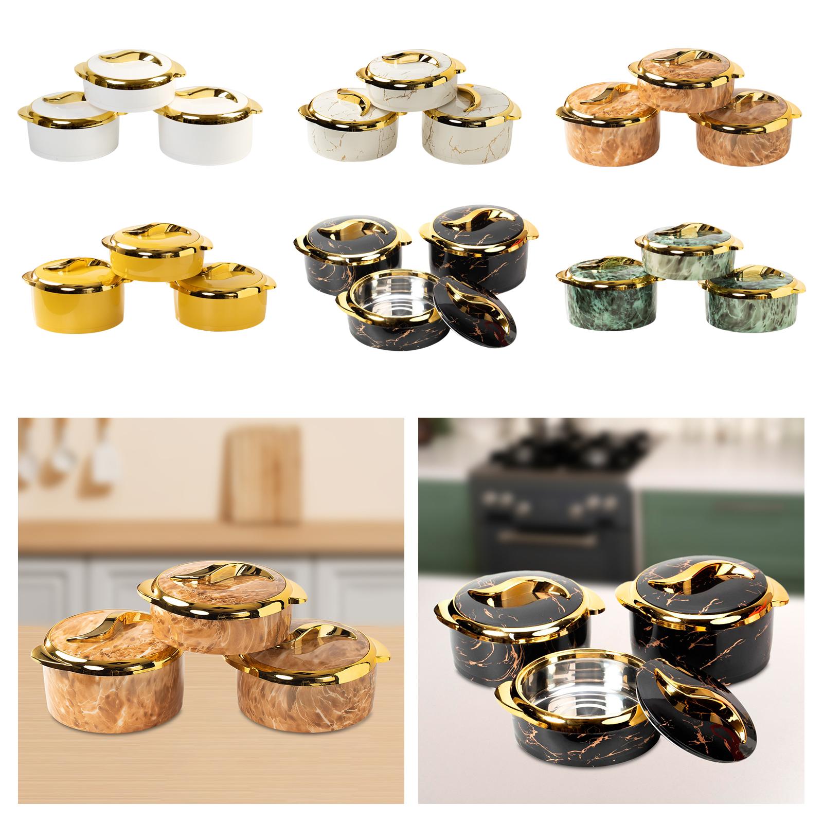 3 Pieces Insulated Food Contai - Food Snacks For Picnic ulasan dan harga
