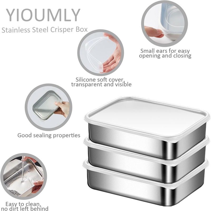 Stainless Steel Containers for - Food & Snacks Pdf ulasan dan harga