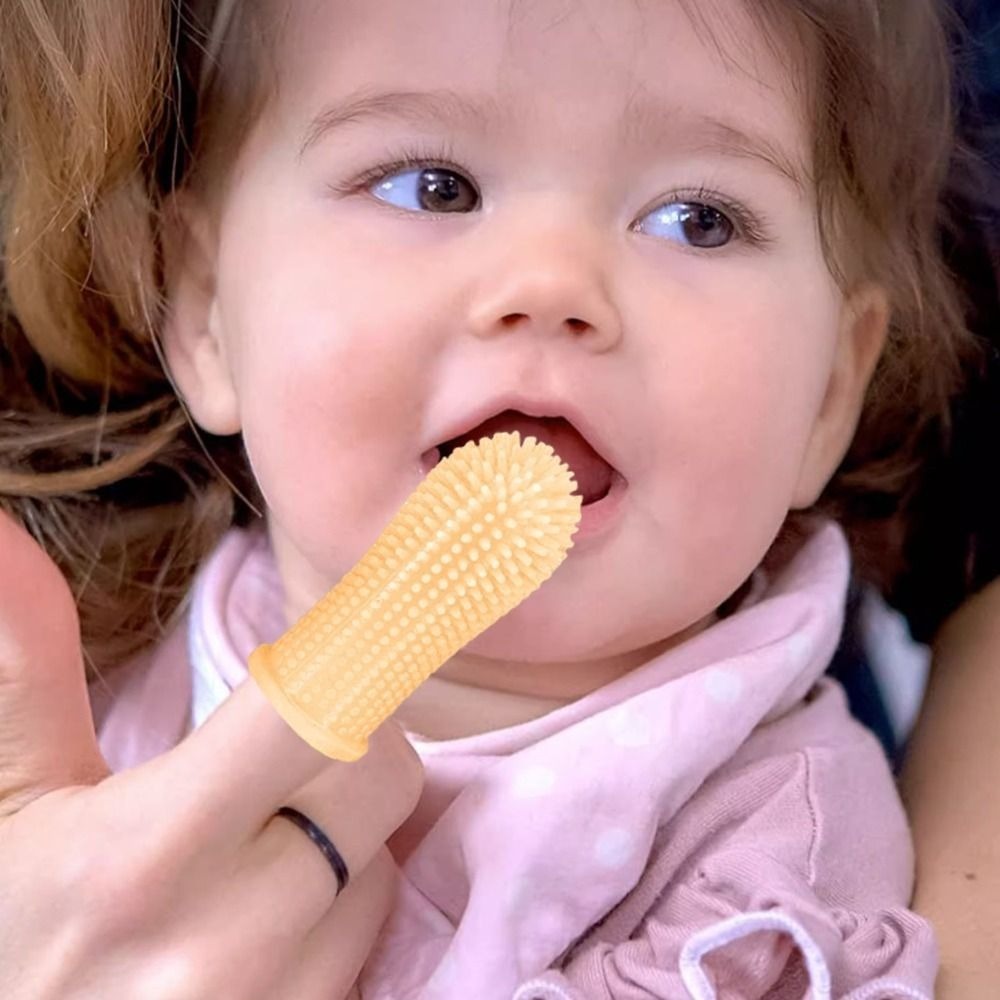 Soft Rubber Baby Finger Toothb - Foods X ulasan dan harga
