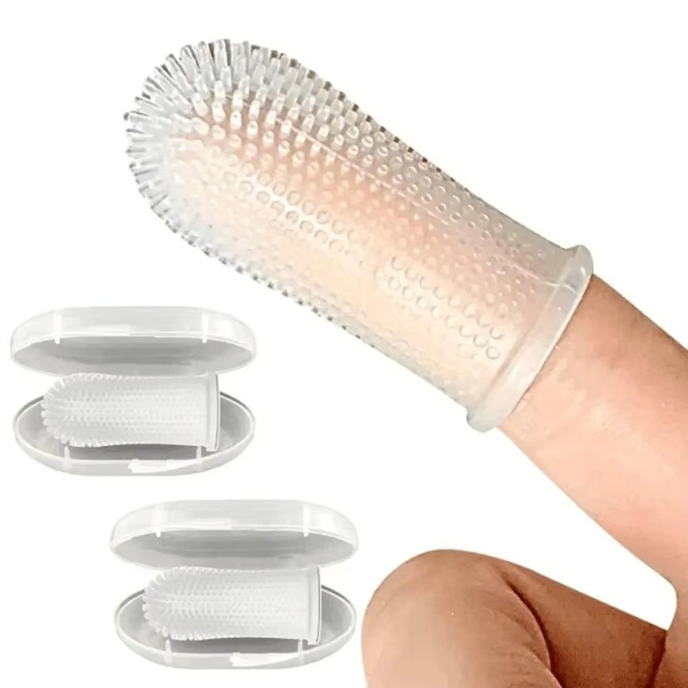 Soft Rubber Baby Finger Toothb - Foods X ulasan dan harga