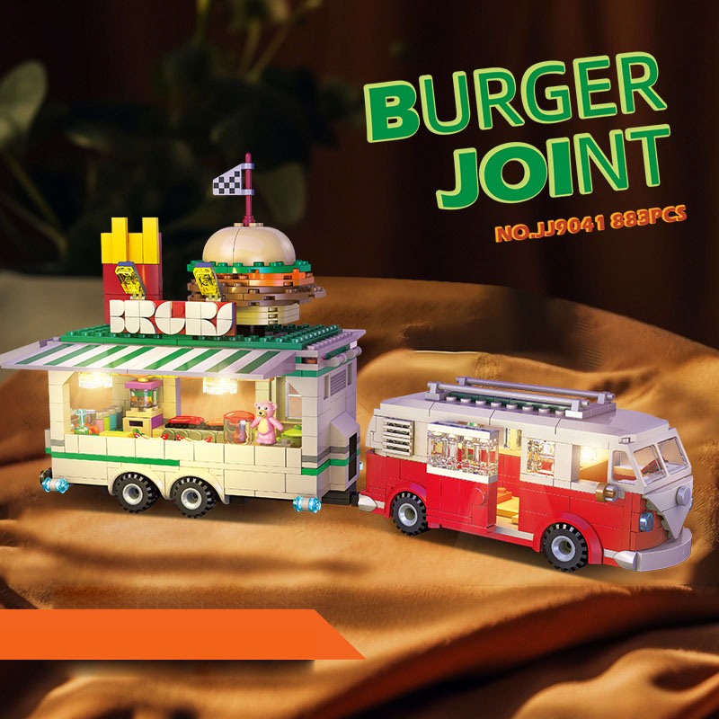 Creative City Street View Buil - Food Snacks To Eat ulasan dan harga