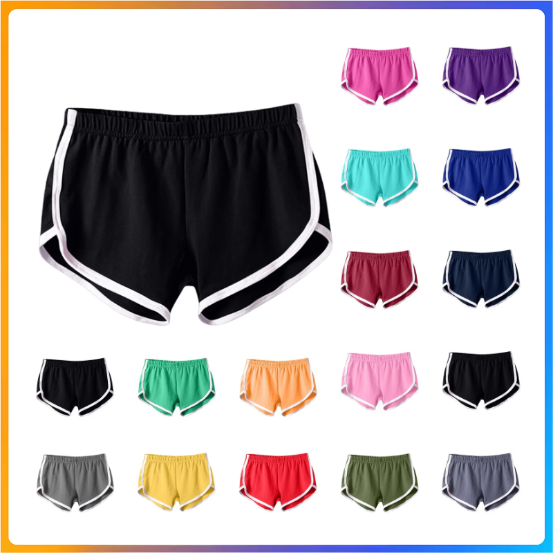 Women's Cotton Shorts Vintage  - Food Snacks To Eat ulasan dan harga