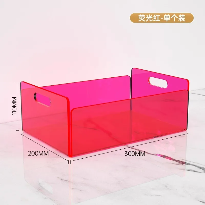 Large Acrylic Tray Ottoman Cof - Food Snacks To Eat ulasan dan harga