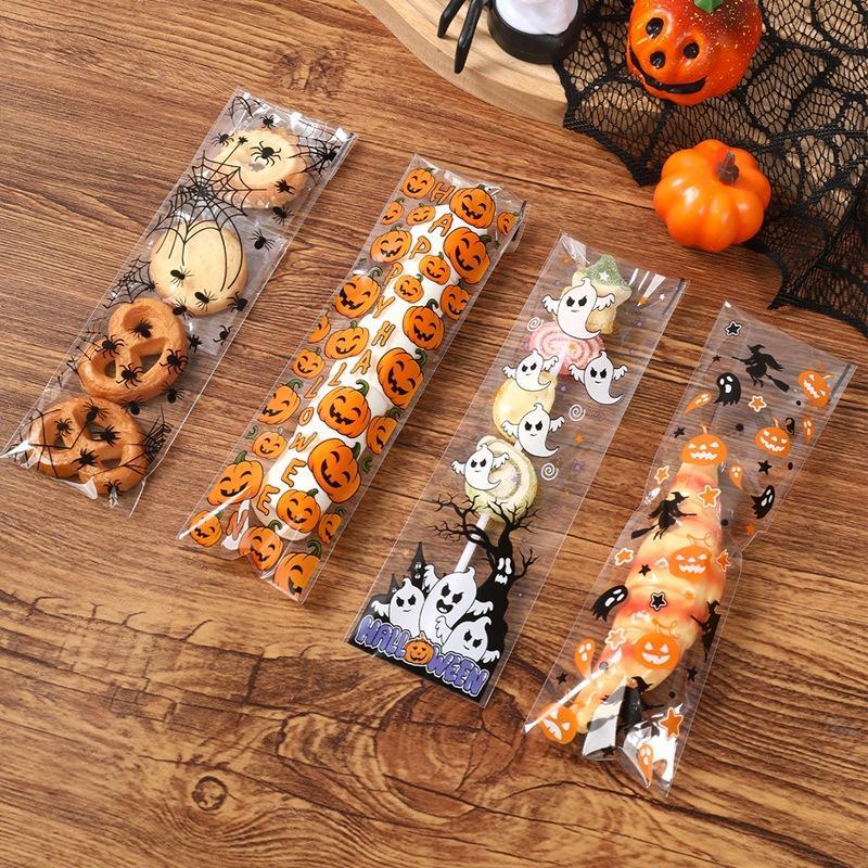 50/100Pcs Halloween Self Adhes - Food & Snacks Pdf ulasan dan harga