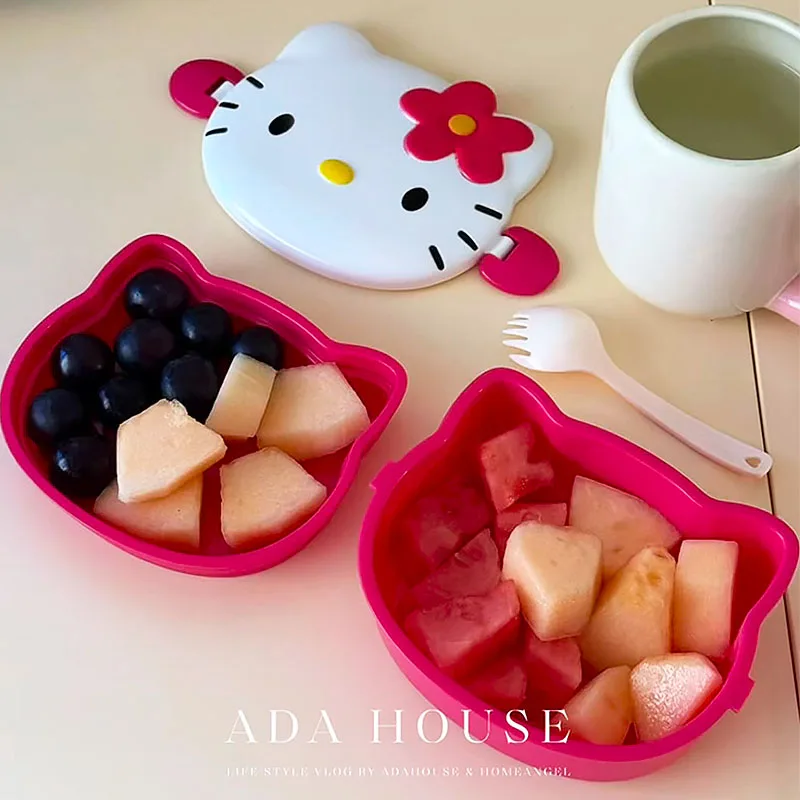 Cute Hello Kitty Shaped Lunch  - Food Snacks To Eat ulasan dan harga