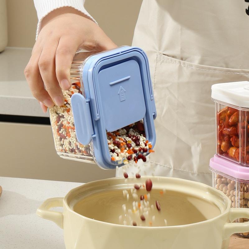 New Airtight Plastic Food Stor - Food Snacks For Picnic ulasan dan harga