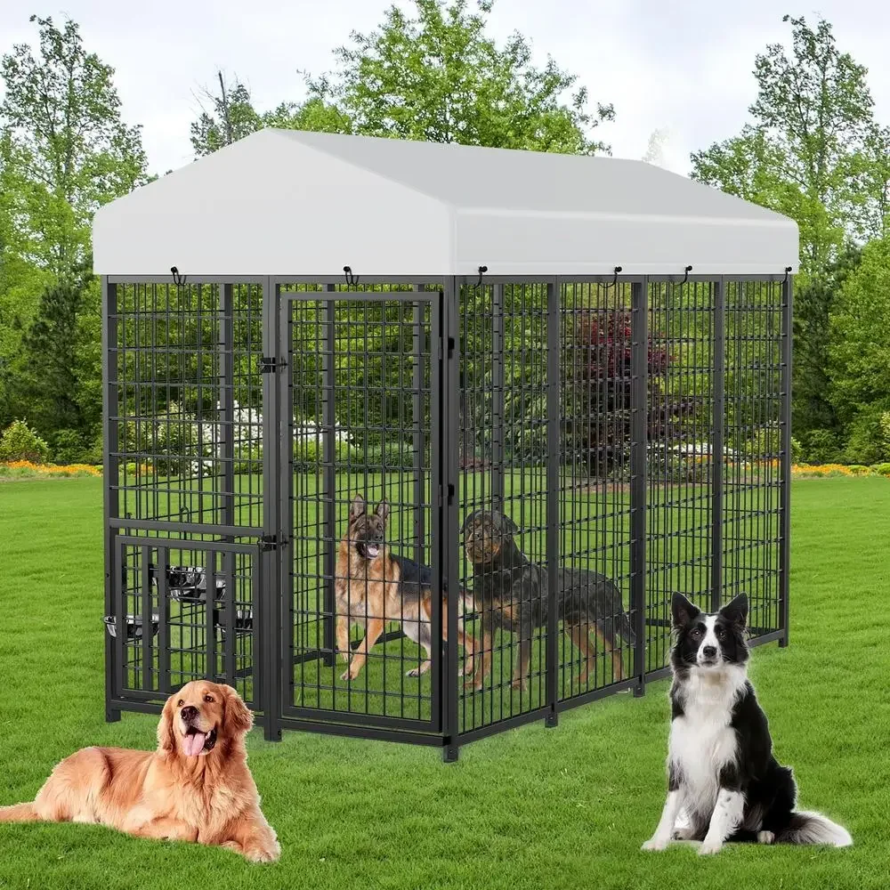 Sturdy Outdoor Dog Enclosure w - Foods X ulasan dan harga