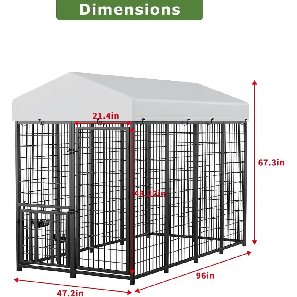 Sturdy Outdoor Dog Enclosure w - Foods X ulasan dan harga